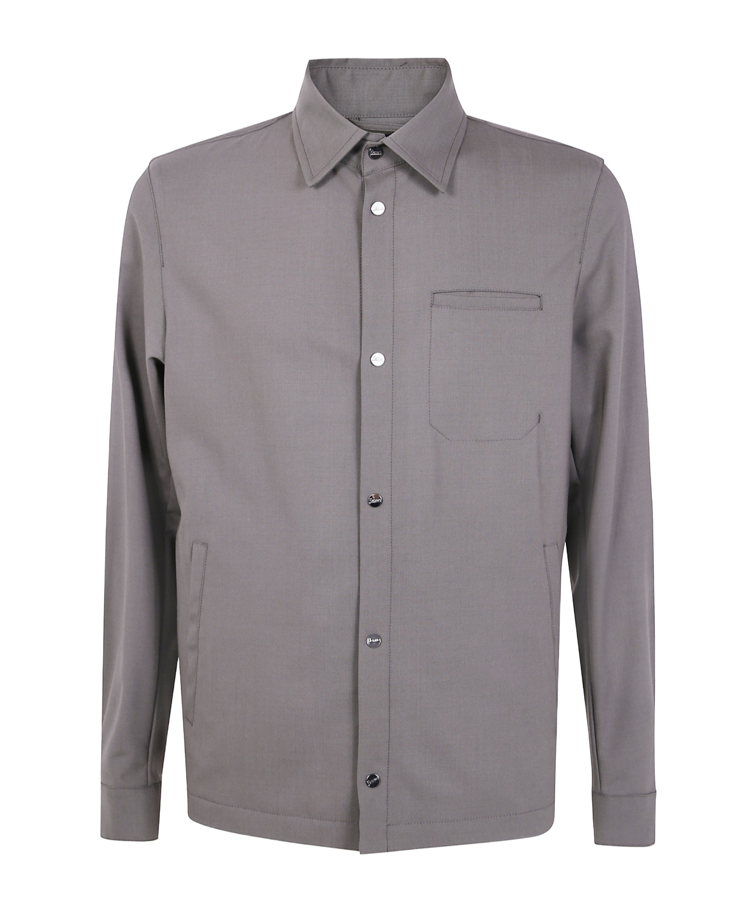 Herno Long Sleeve Shirt In Gray