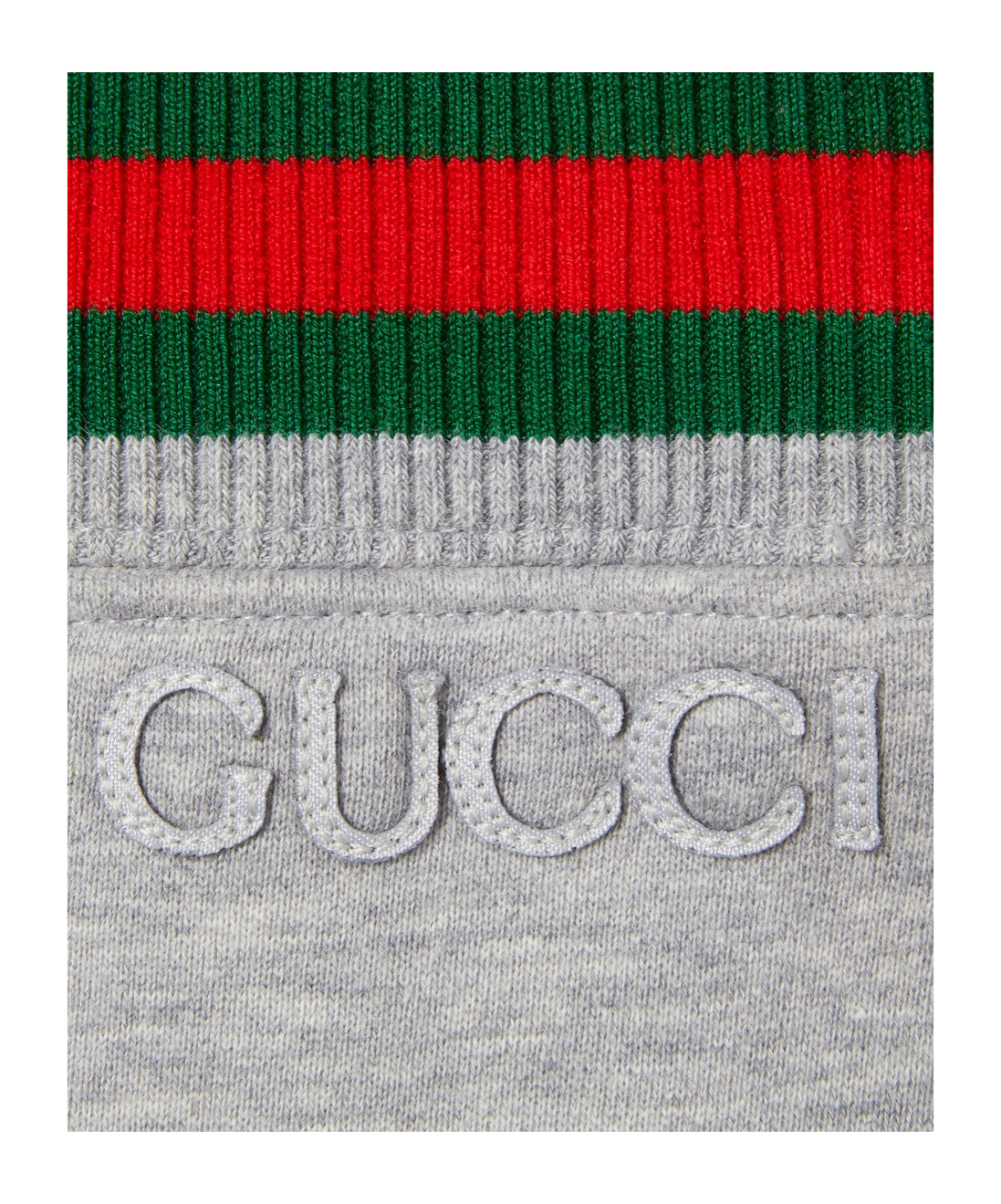 Gucci Horizontal Stripe Sweatpants In Gray