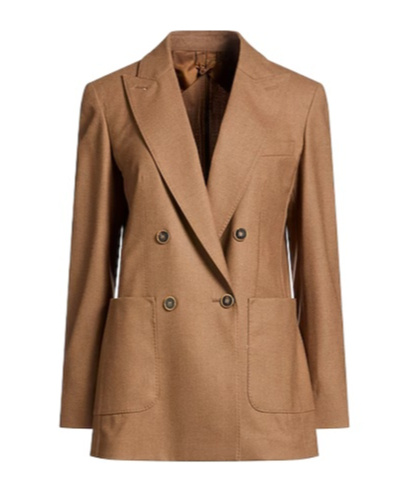 Max Mara Casual Blazer In Brown