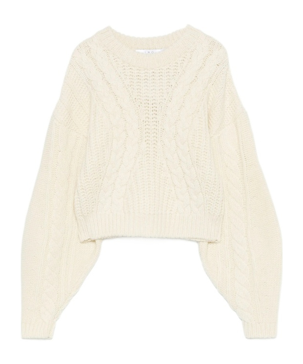 Iro Crew Neck Sweater In White