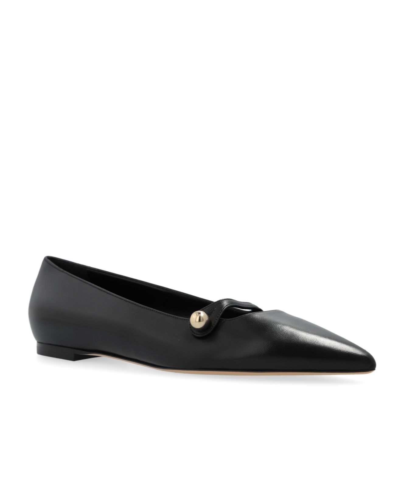 Casadei Pointed Flat Shoes In Black