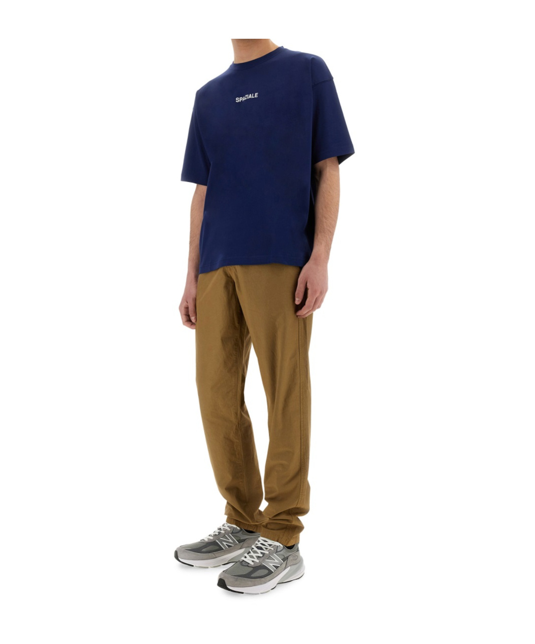 Aspesi Crew Neck Regular Fit Short Sleeves T-shirt In Blue