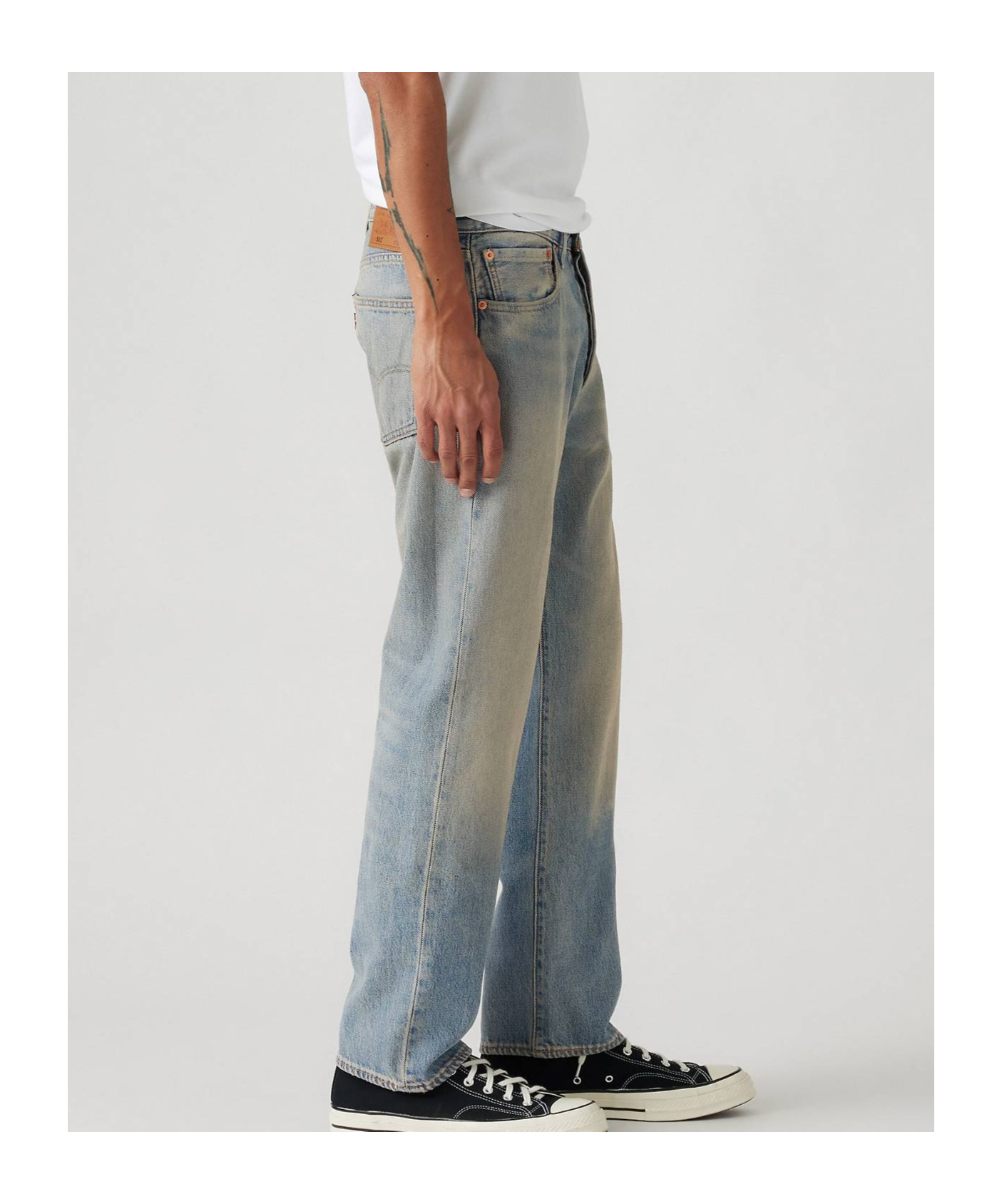 Levi's Five-pocket Jeans In Gray