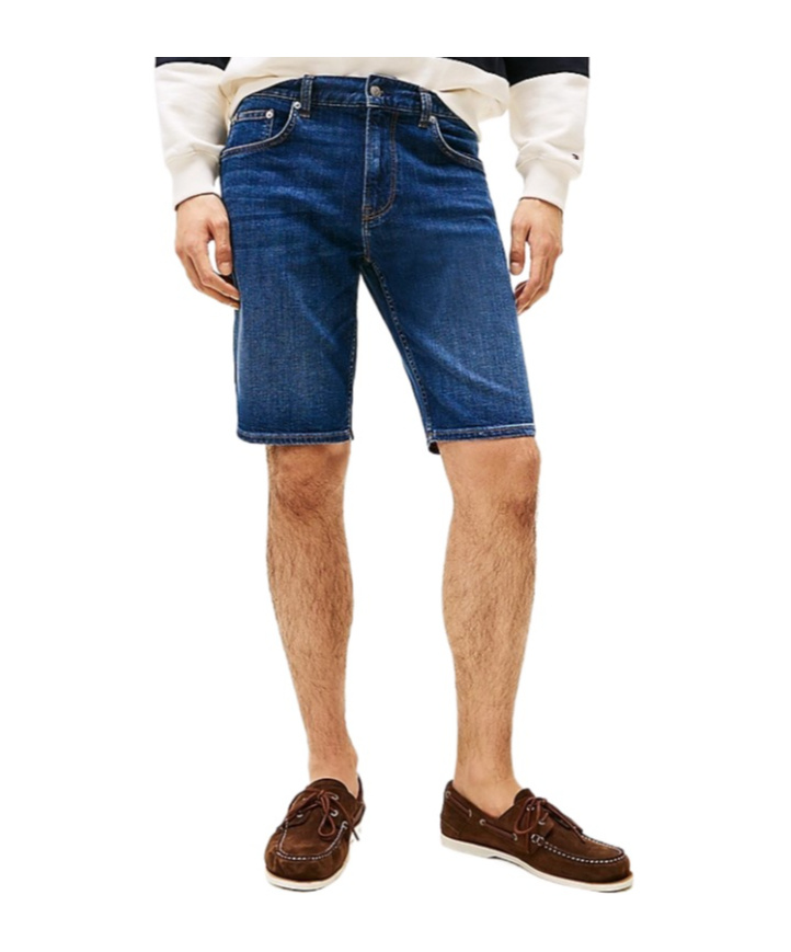 TOMMY HILFIGER DENIM SHORTS WITH BELT LOOPS