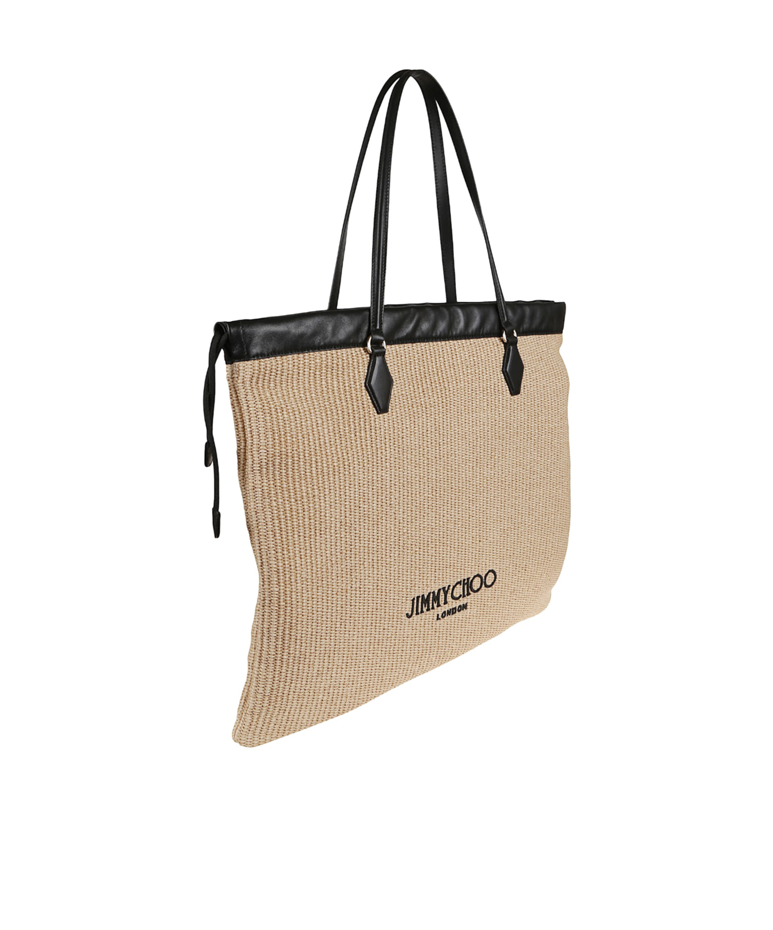 Jimmy Choo Large Drawstring Tote Bag