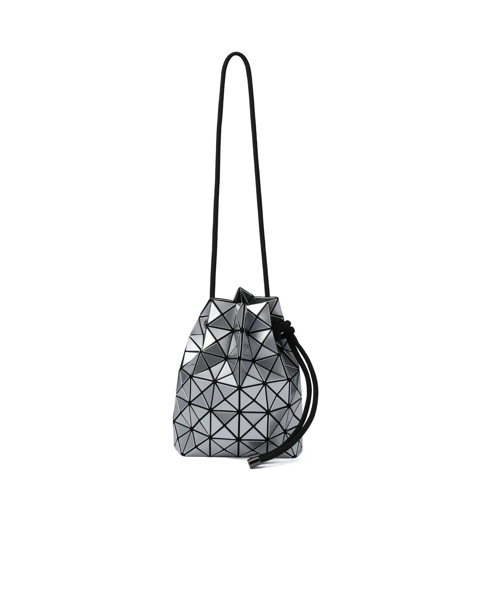 BAO BAO ISSEY MIYAKE GEOMETRIC-PATTERN BUCKET BAG