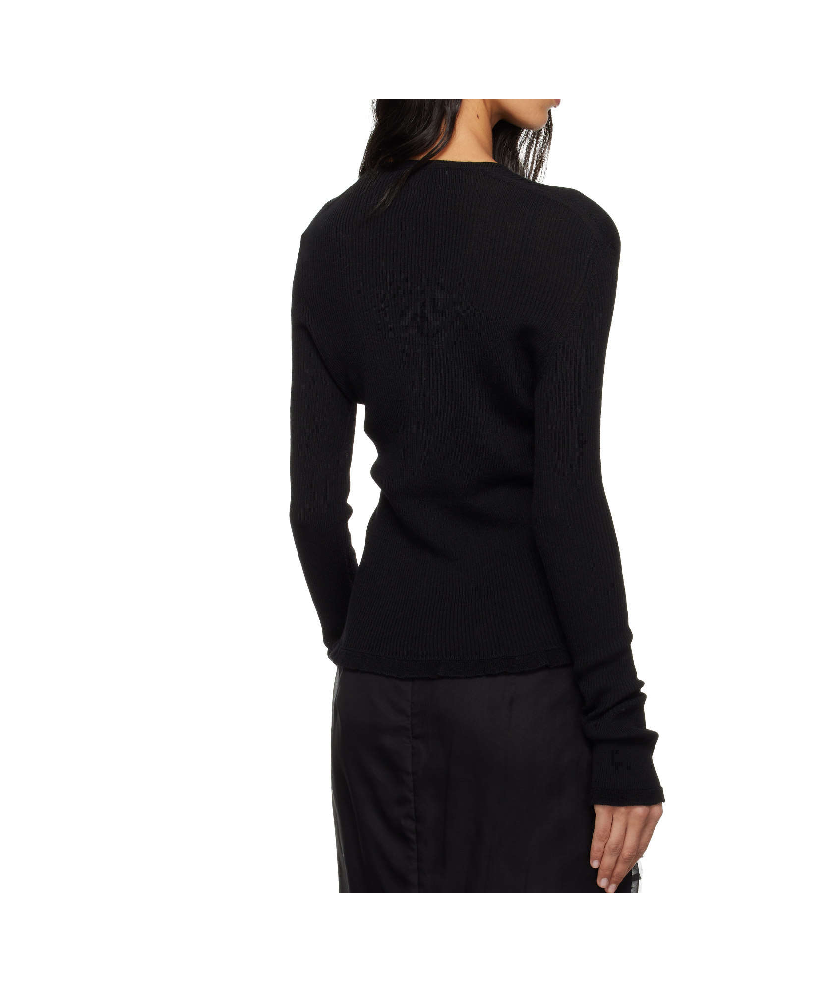Cecilie Bahnsen Bessie Cardigan In Black