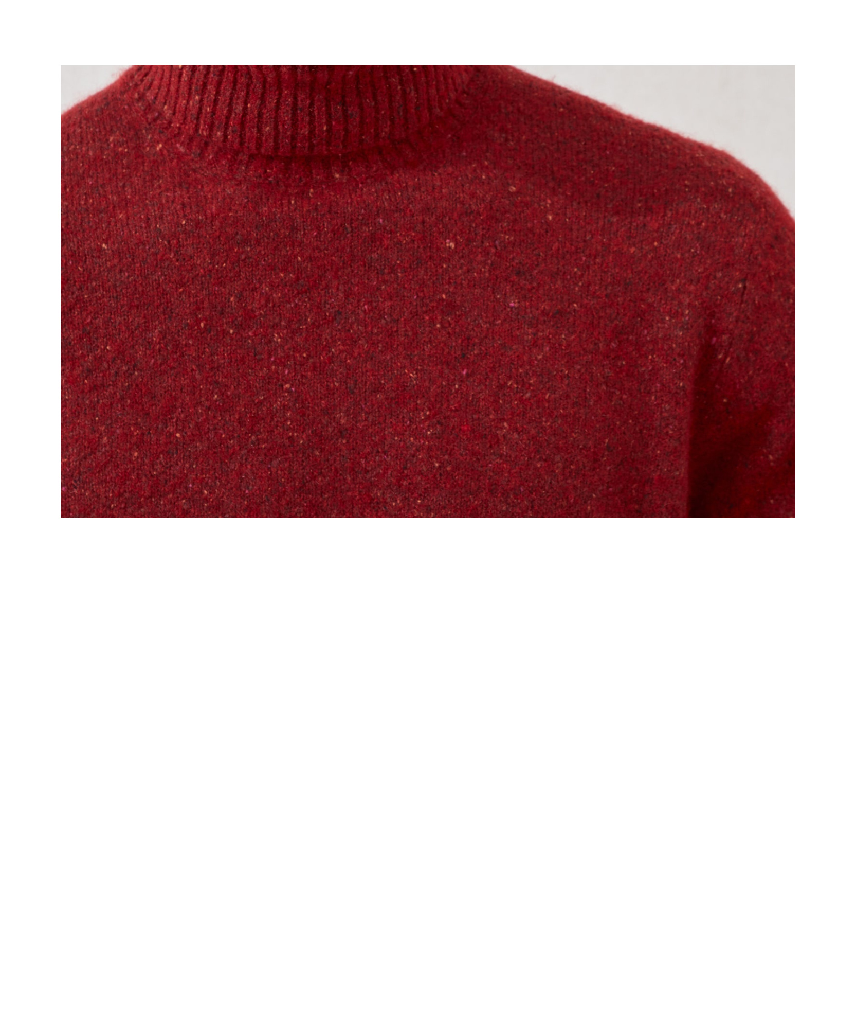 Brunello Cucinelli High Neck Sweater In Red