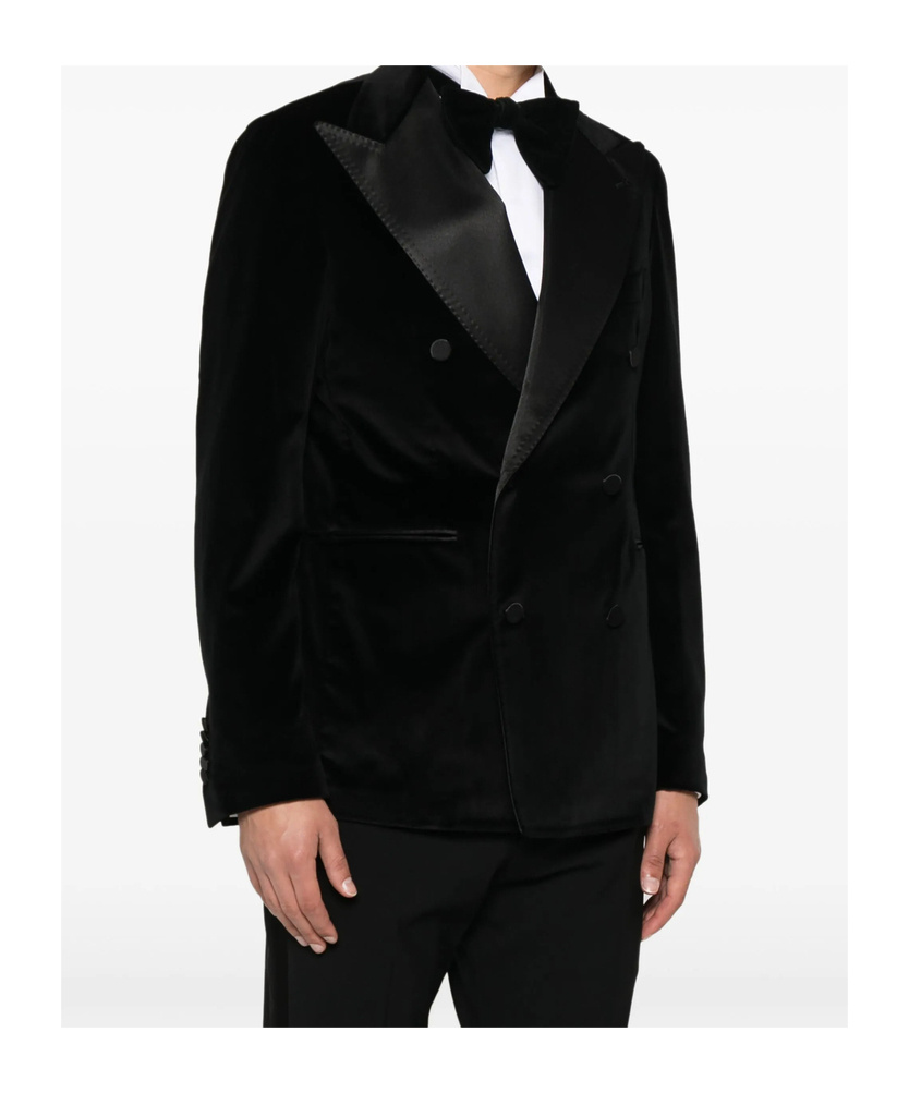 Shop Tagliatore Double-breasted Blazer