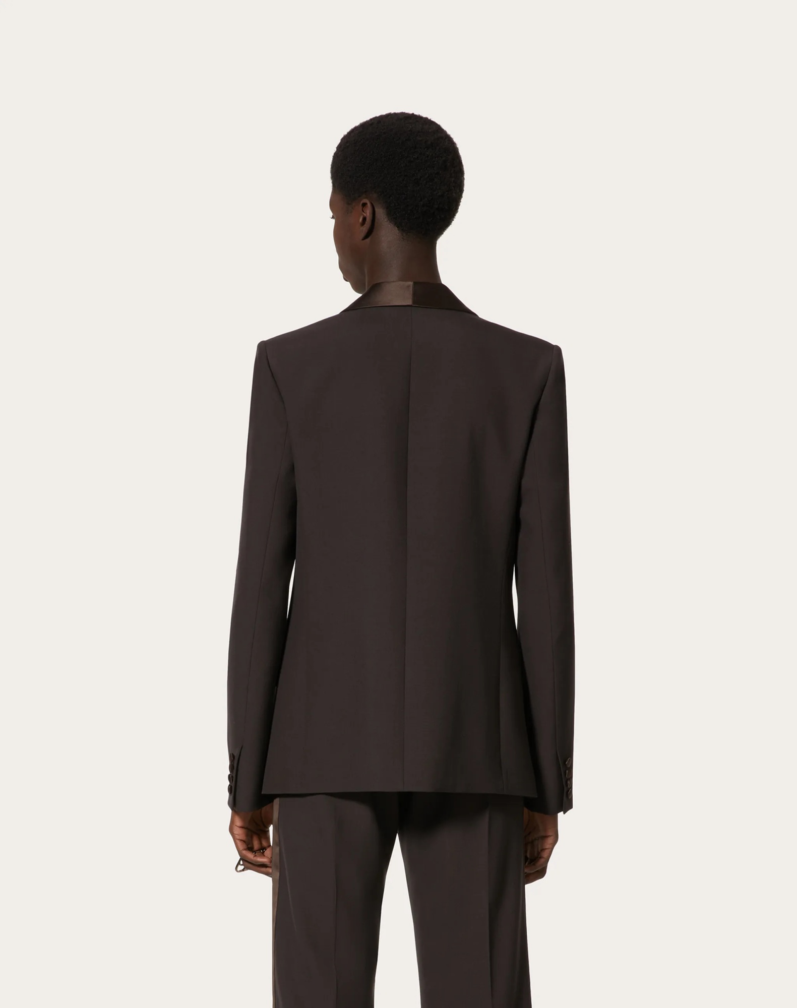 VALENTINO VALENTINO	SINGLE-BREASTED LONG-SLEEVED BLAZER