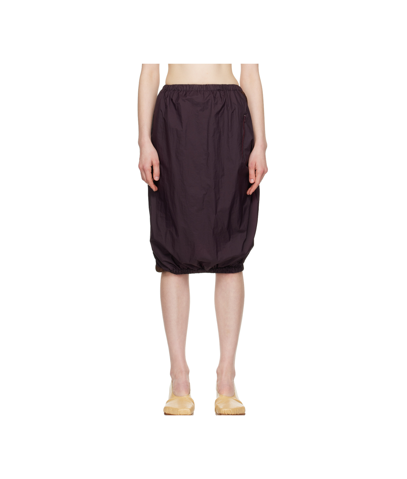 Magliano Purple G8 Midi Skirt In Purple