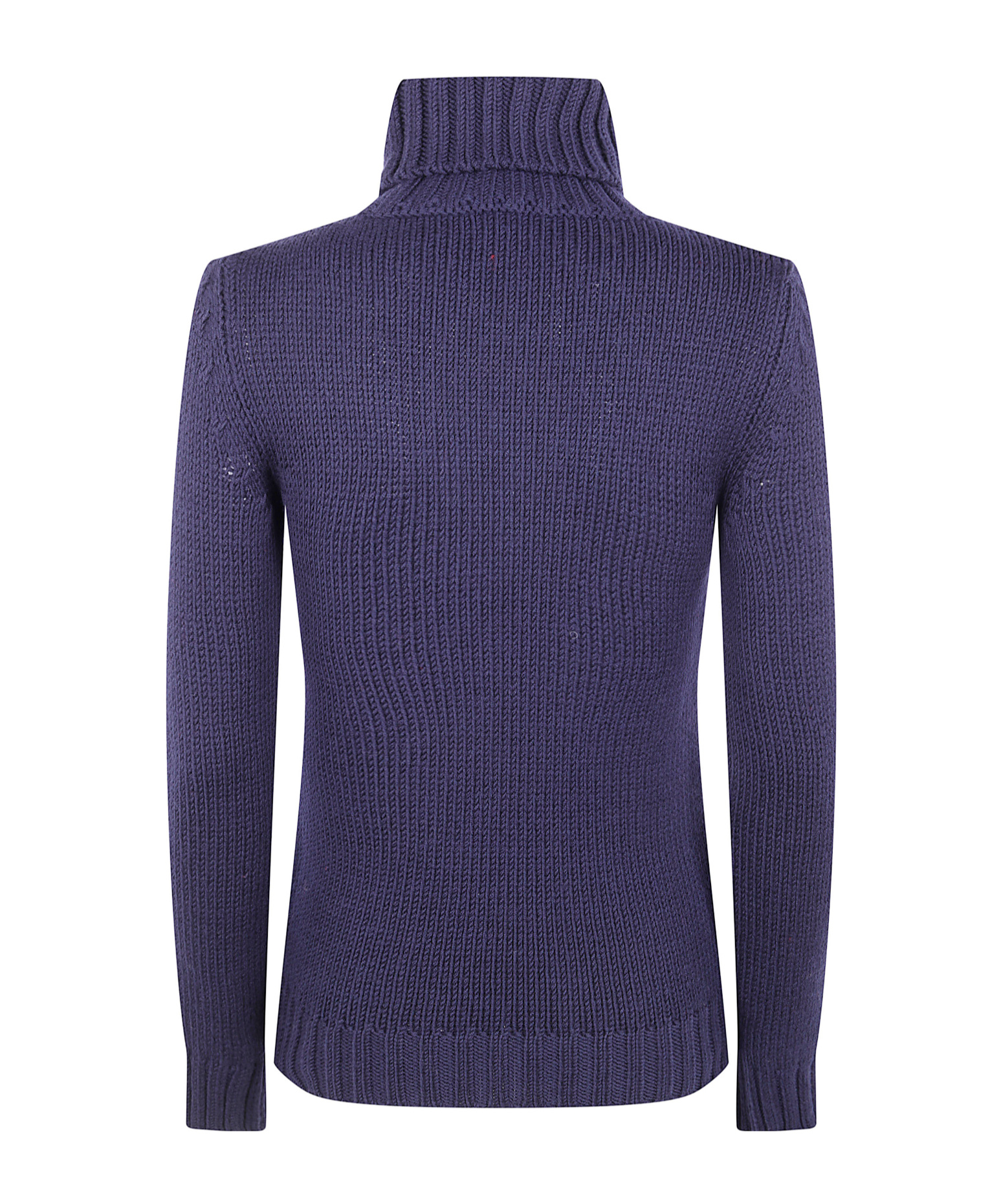 Baserange Ribbed Turtleneck Sweater In Blue