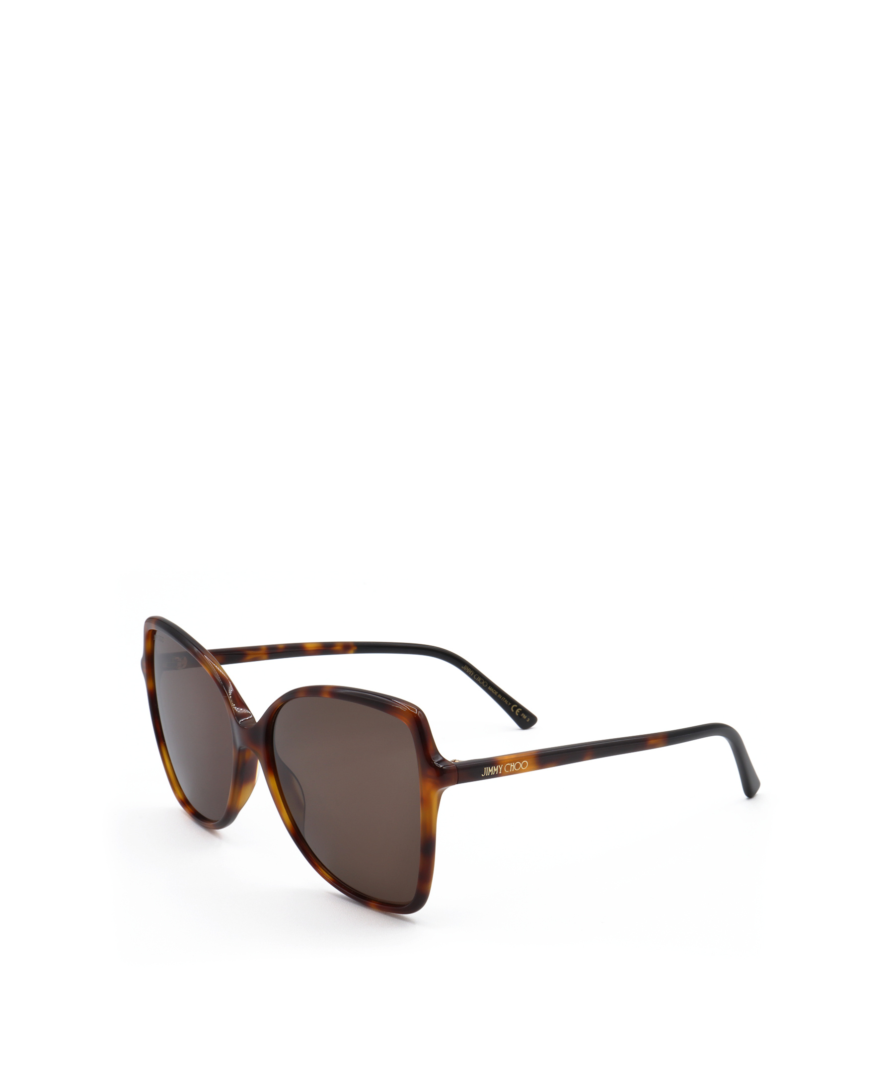 Jimmy Choo Eyewear Fede Butterfly Frame Sunglasses In Brown