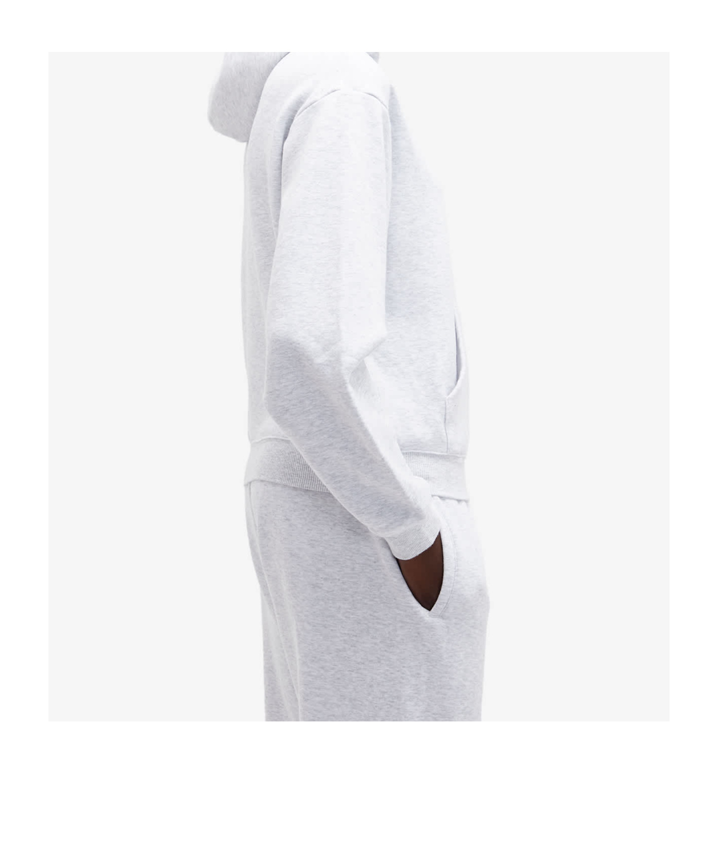 Skims Elastic Waist Sweatpants In White
