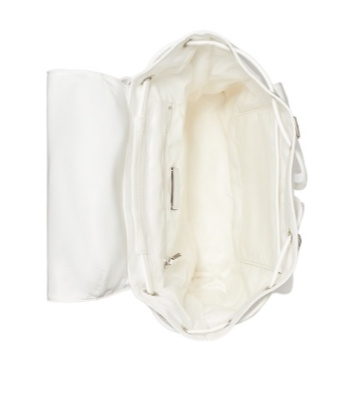 Tory Burch Virgina Nylon Backpack In White
