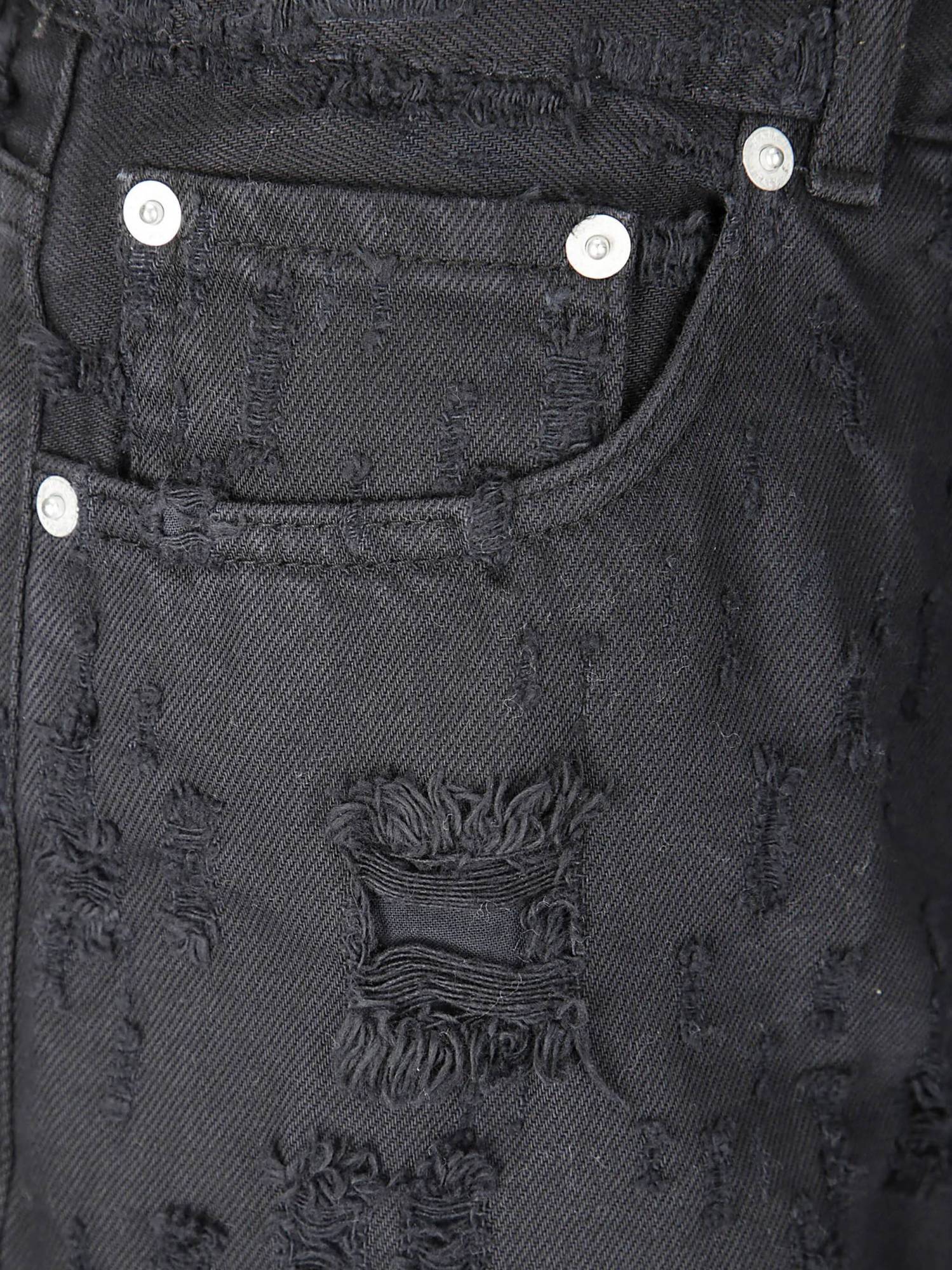 Haikure Bethany Bull Destroy Jeans Black In Black