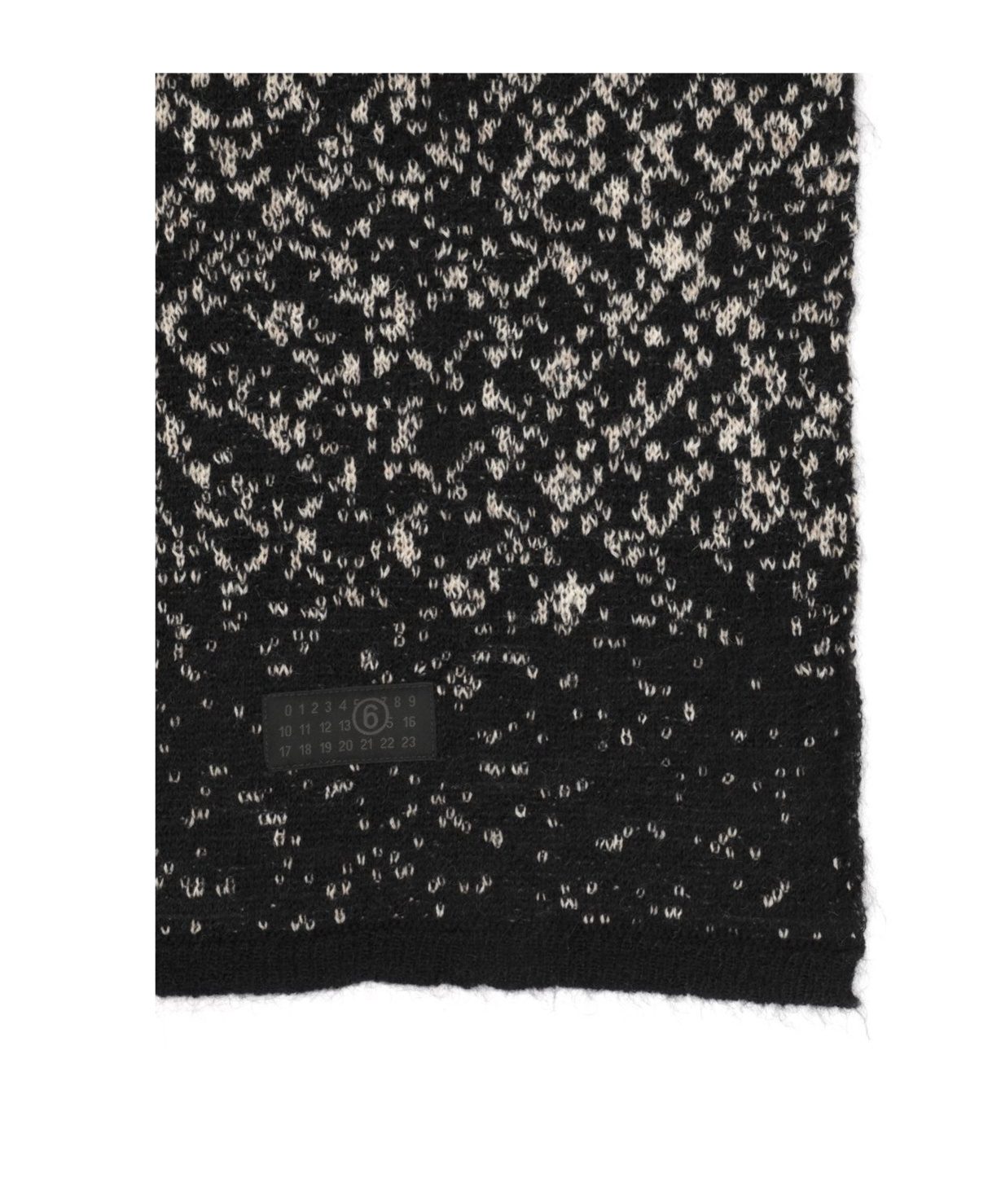 Mm6 Maison Margiela Scarf Scarves And Foulards Black In Black