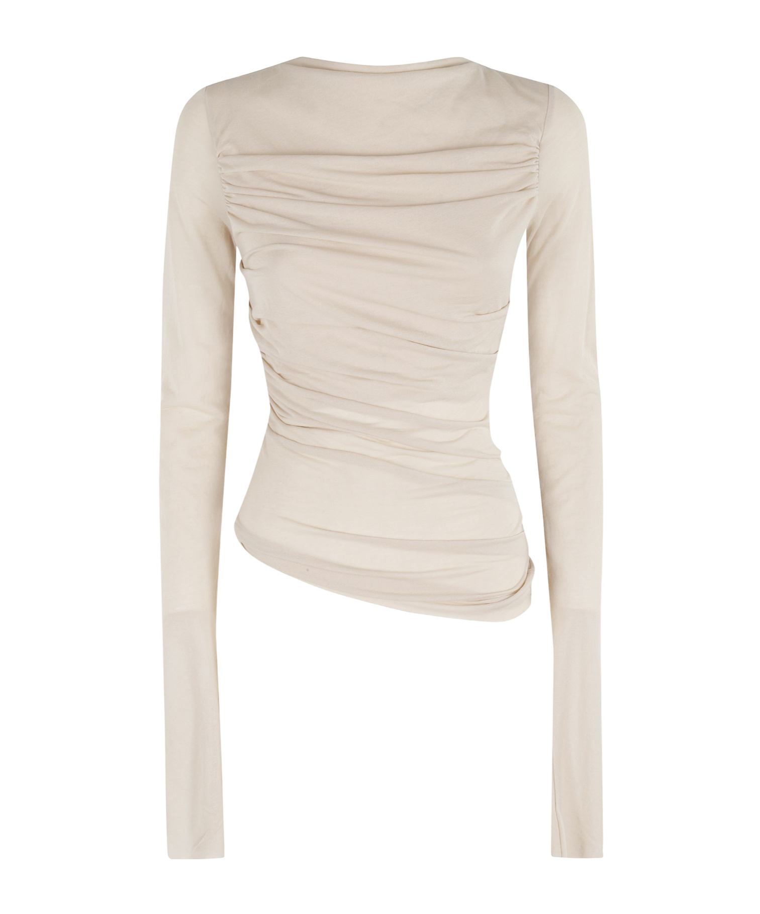 Soeur Pleated Blouse In Neutral