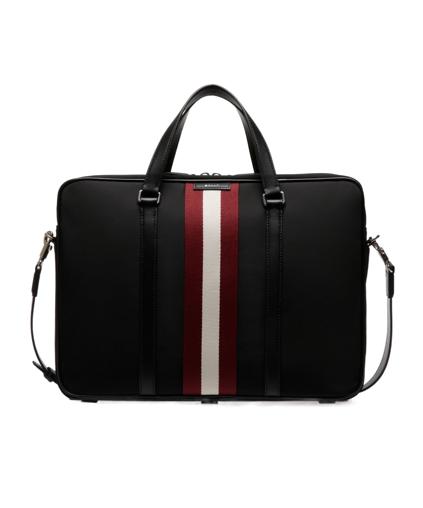 Bally Code Briefcase In Black