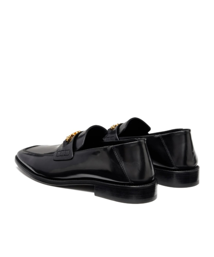Amiri Purse-on Loafer With Chain Detail In Black