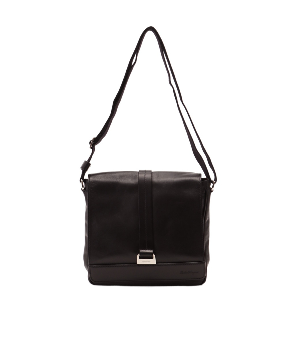 FERRAGAMO LOGO LOGO SHOULDER BAG