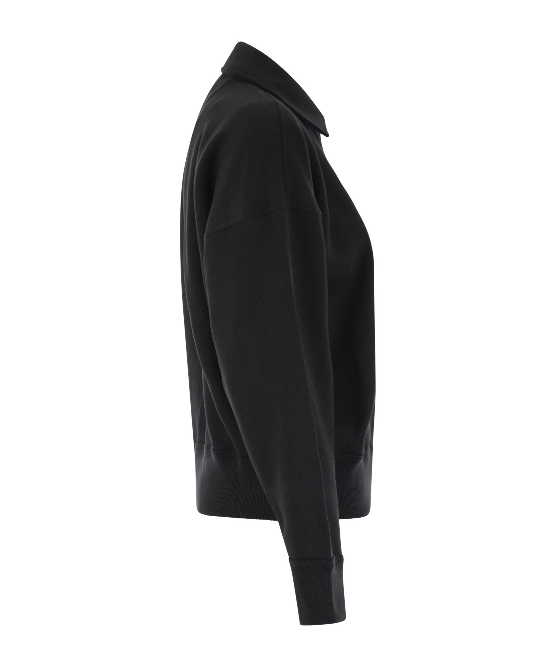 Polo Ralph Lauren Long Sleeve Sweatshirt In Black