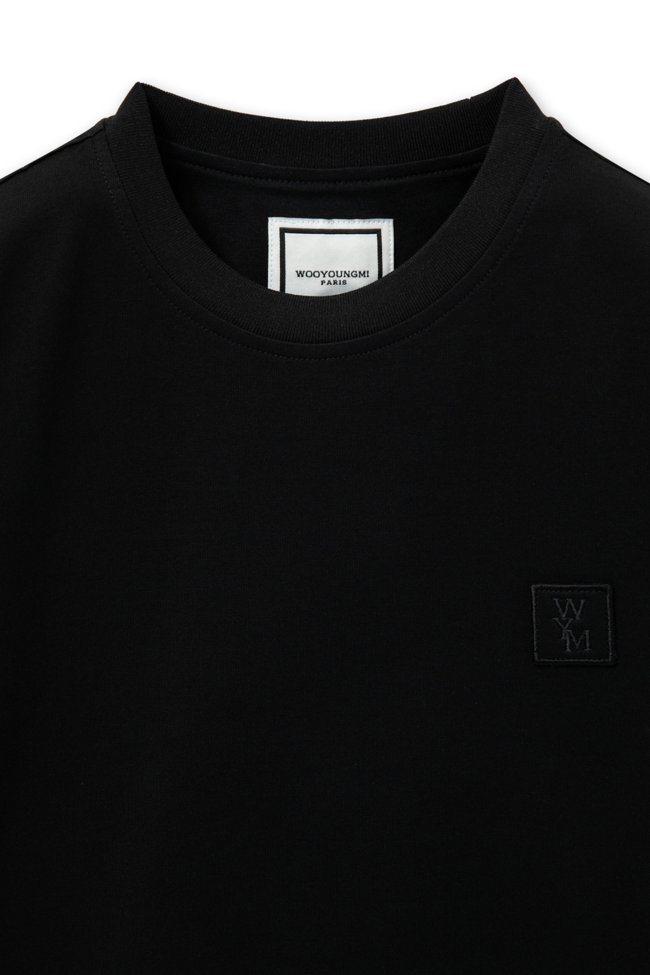 Shop Wooyoungmi Short-sleeved T-shirt In Black