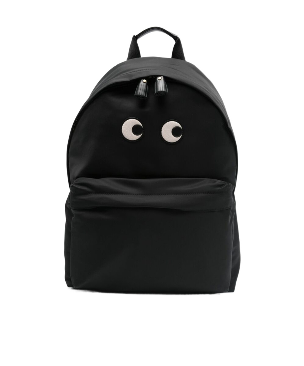 Anya Hindmarch Top Handle Backpack In Black
