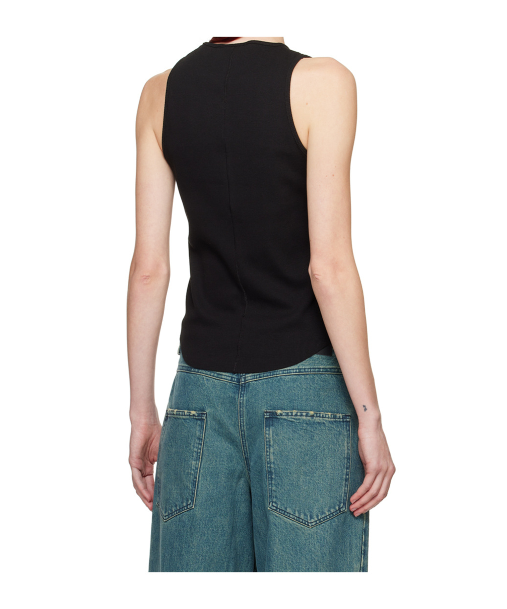 SONG FOR THE MUTE ROUND NECK SLEEVELESS VEST 