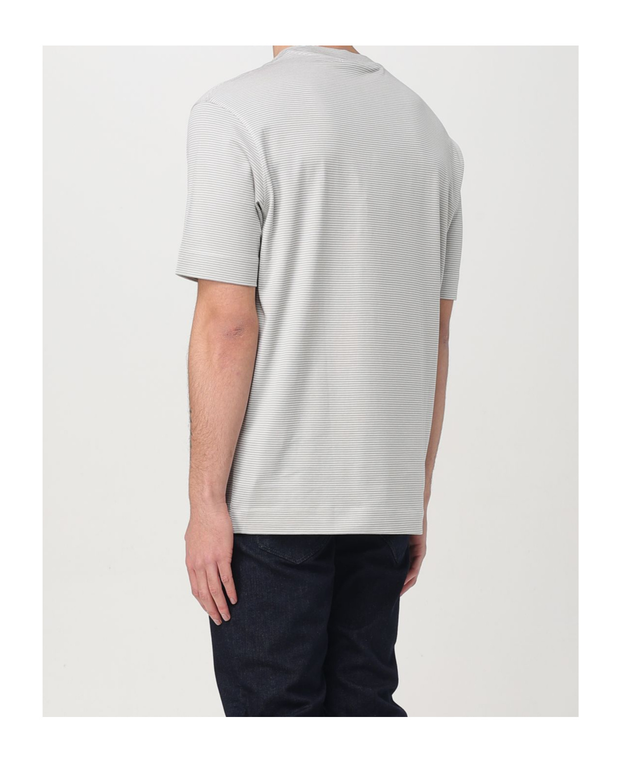 Emporio Armani Cotton T-shirt In White
