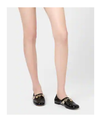 Roger Vivier Slippers In Patent Leather In Black