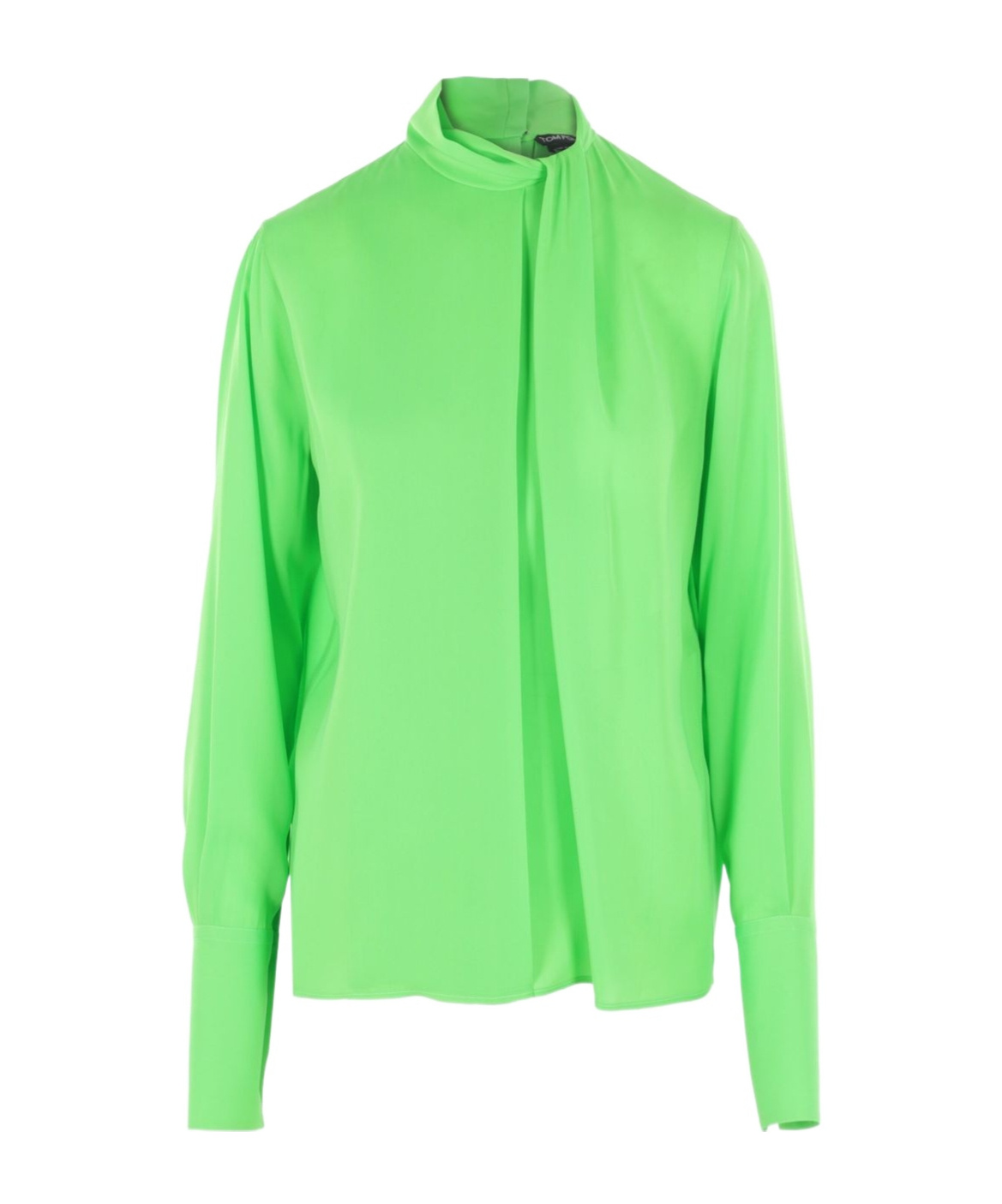 Tom Ford Long Sleeve Shirt In Green