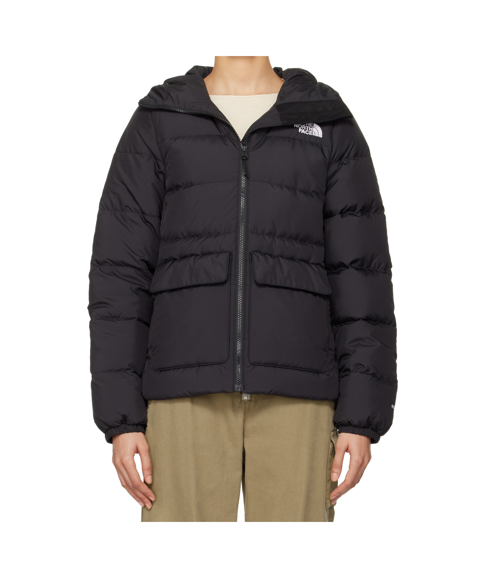 THE NORTH FACE HOODED DOWN JACKET