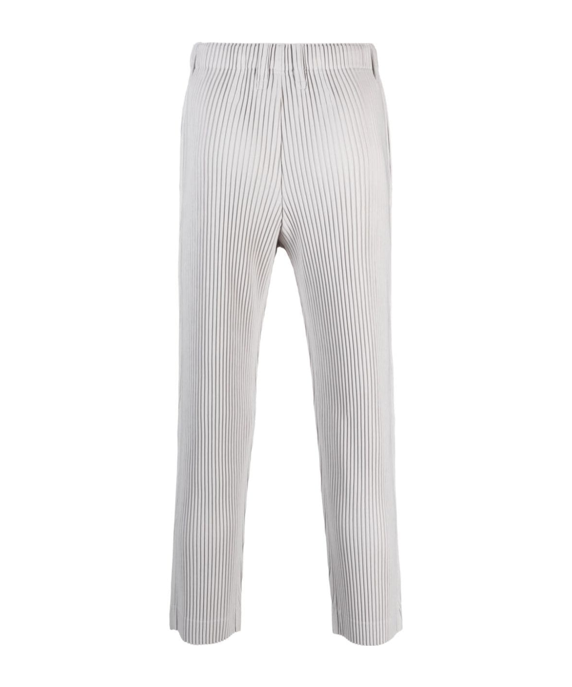 ISSEY MIYAKE HOMME PLISSÉ ISSEY MIYAKE PLEATED STRAIGHT-LEG TROUSERS