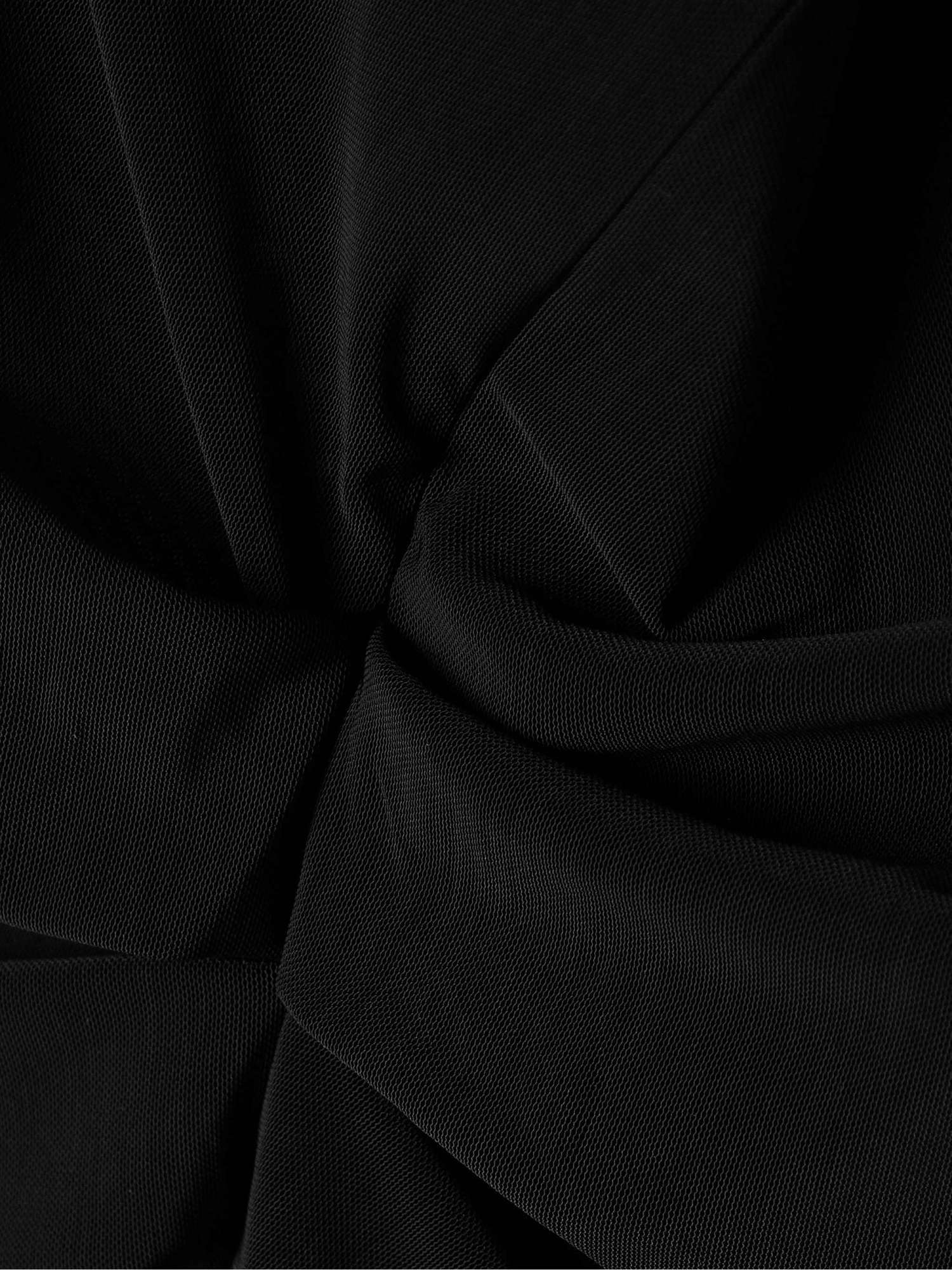 Acne Studios Mesh T-shirt In Black