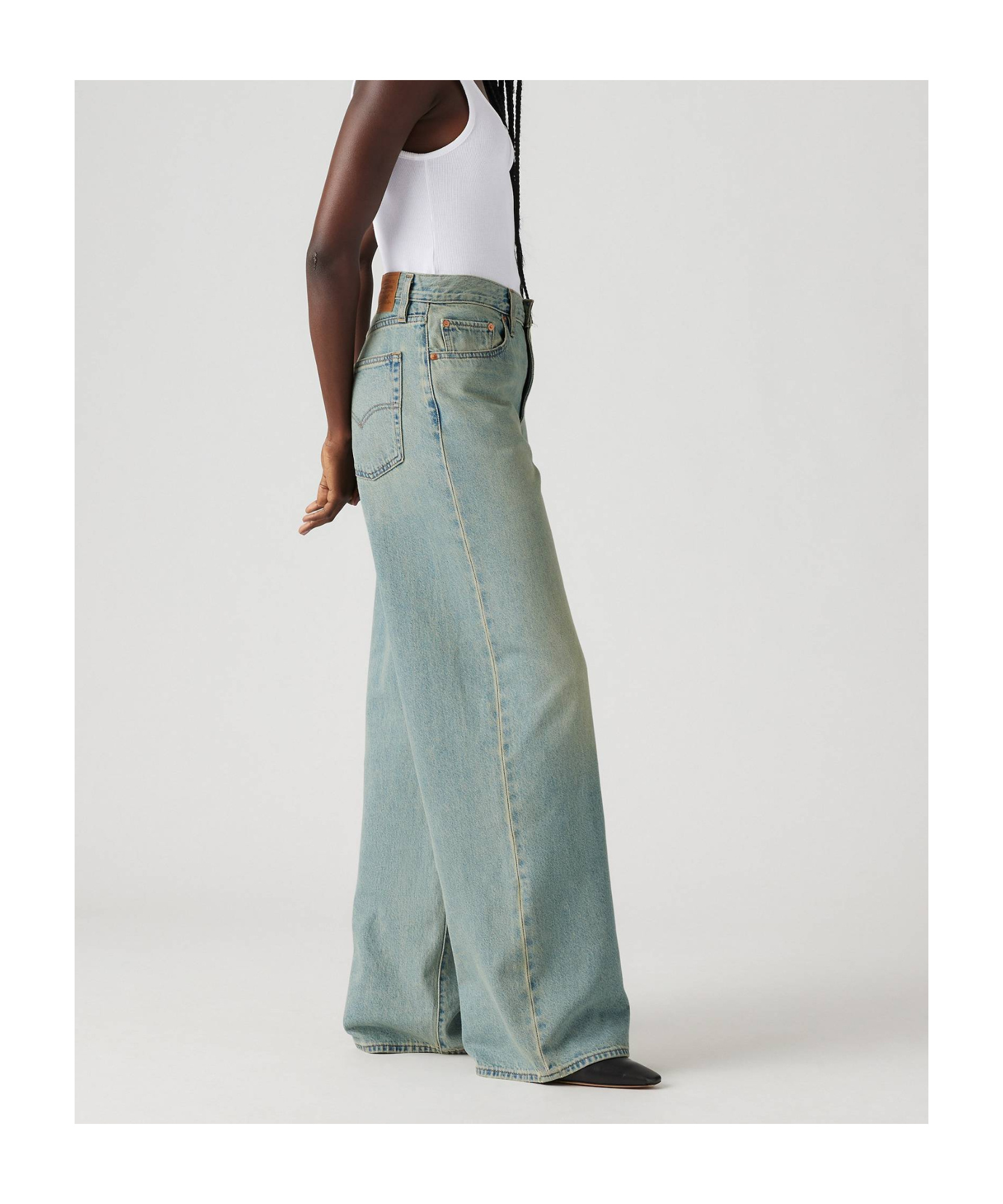 Shop Levi's Xl Straight Jeans In Gray