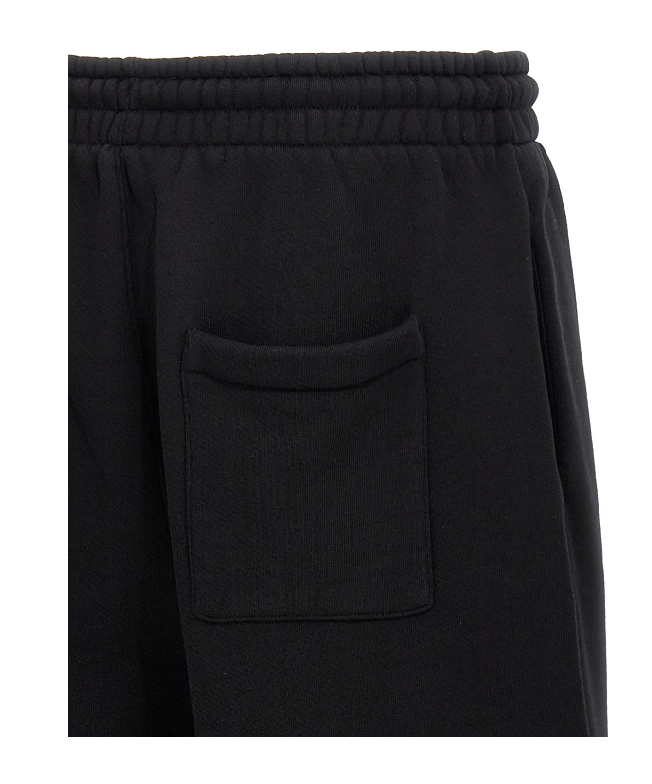 Off-white Off White "sporty Bermuda Shorts With Embroidered Arrow In Black