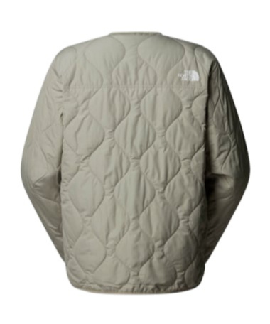 The North Face Ampato Quilted Jacket In Gray