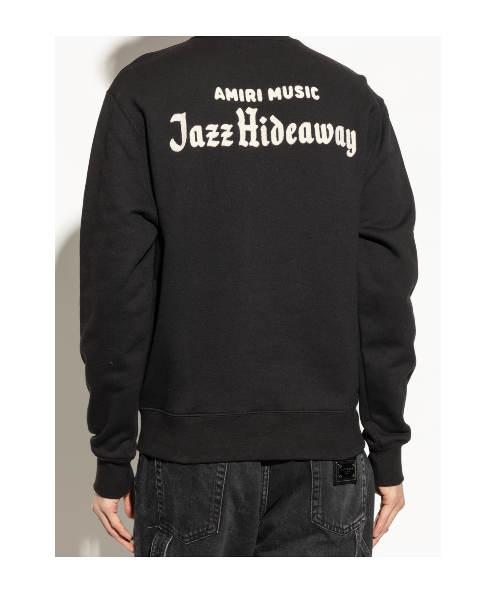 Amiri Jazz Hideaway Sweatshirt In Black