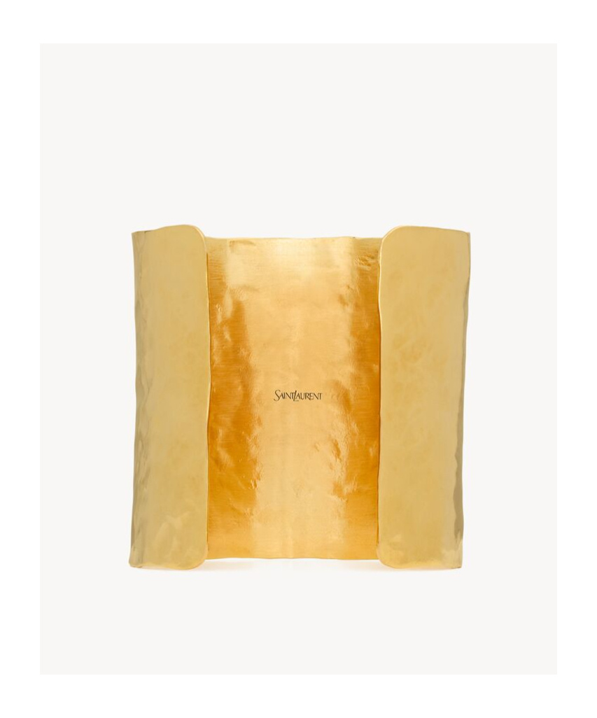 Saint Laurent Wide Open Cassandre Bracelet
