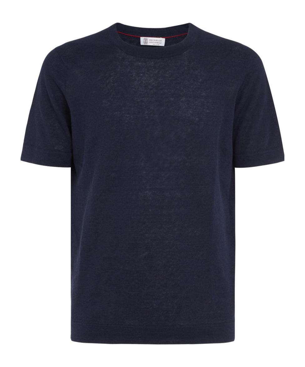 Brunello Cucinelli Short-sleeved T-shirt In Black