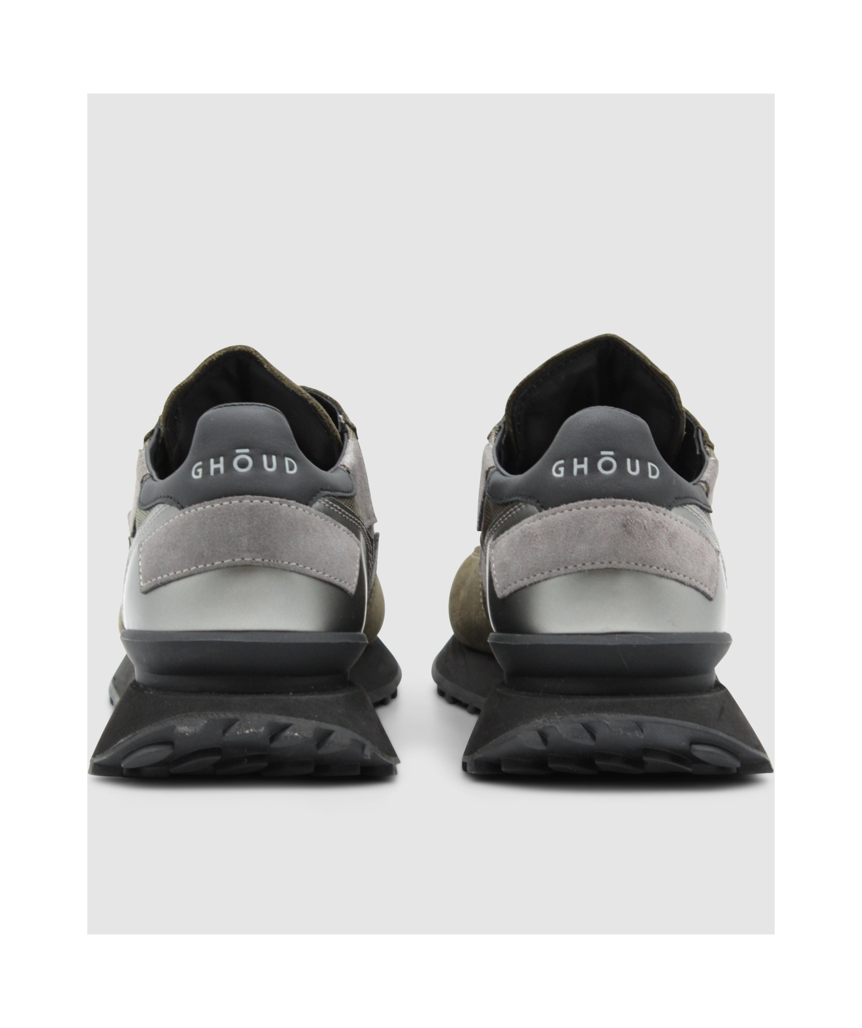 Ghoud Laced Sneakers In Black