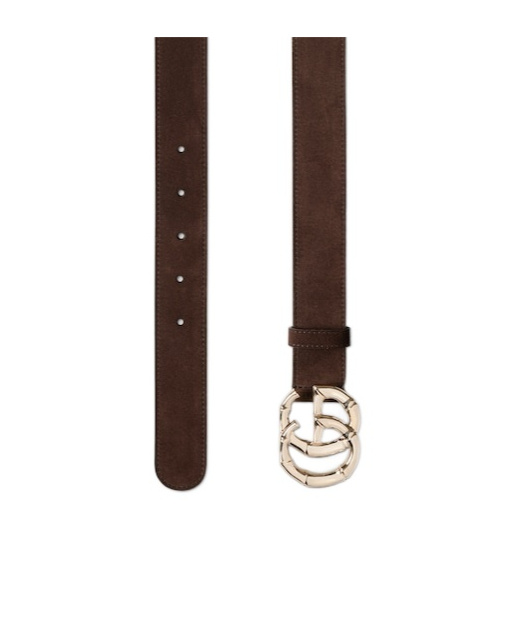 Gucci Gg Marmont Belt In Brown