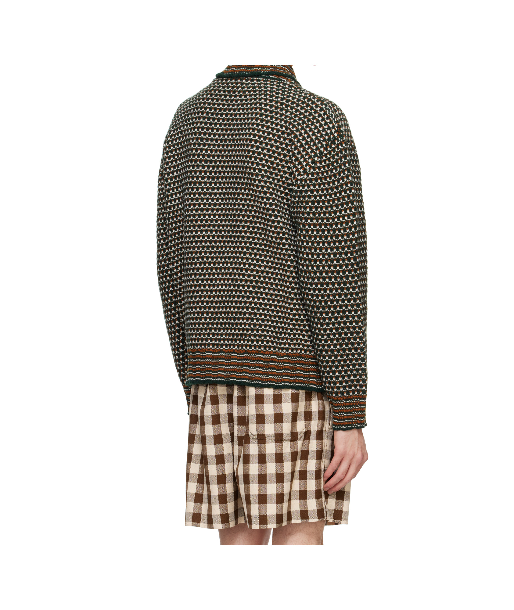 Bode Schenectady Sweater In Black
