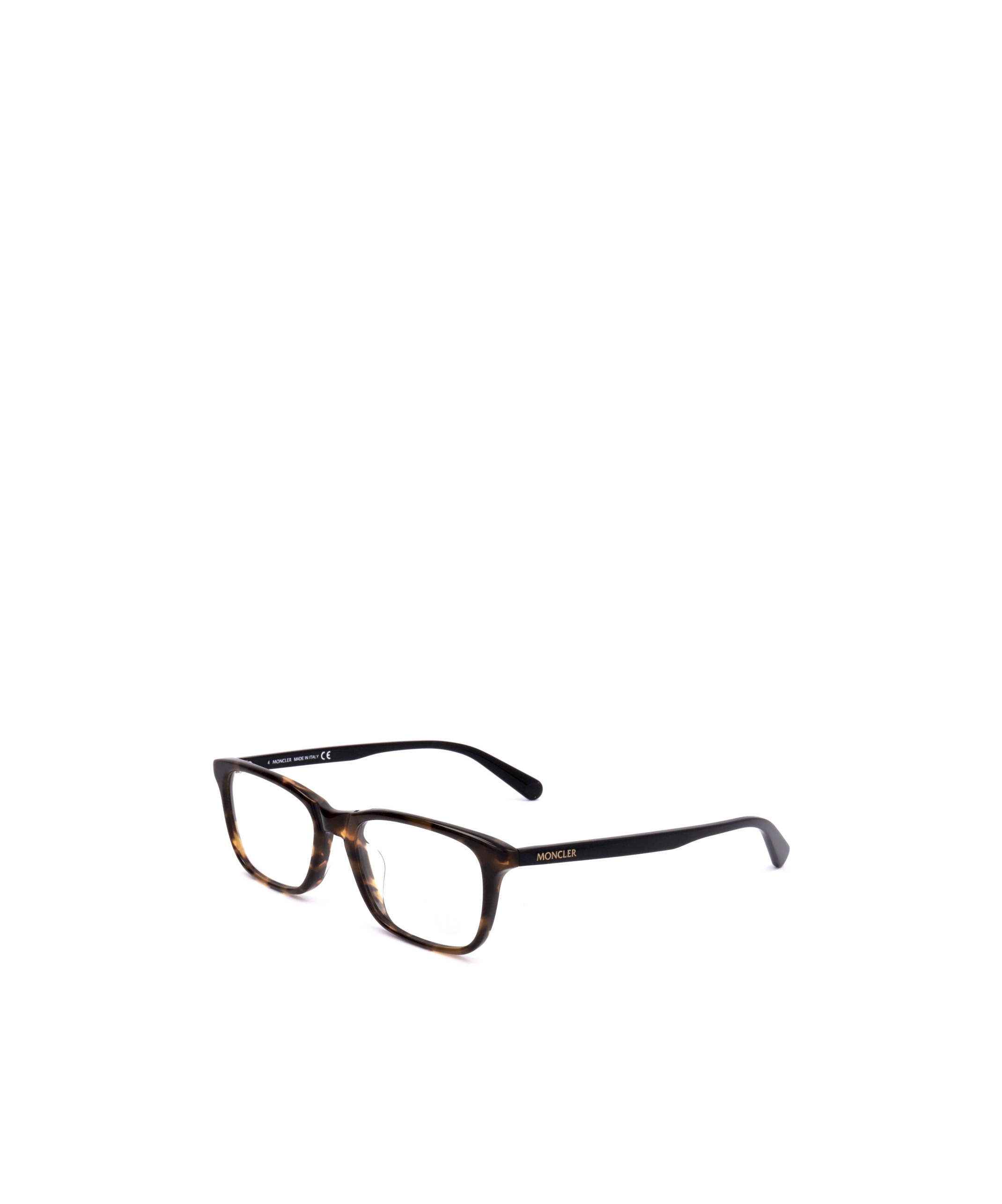 Moncler Eyewear Rectangular Frame Glasses In Black