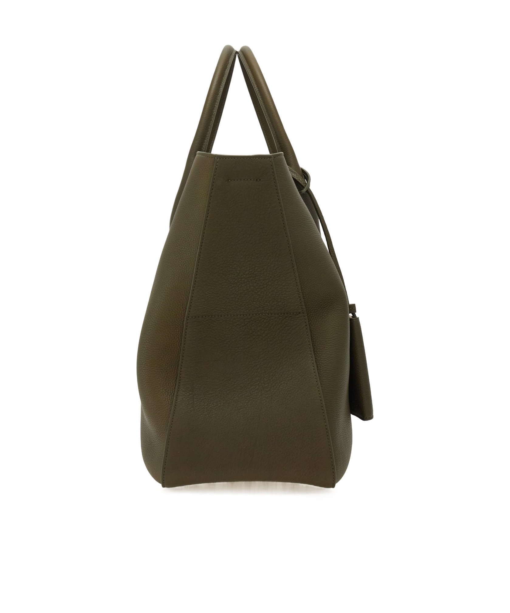 Ferragamo Brown Logo Large Tote