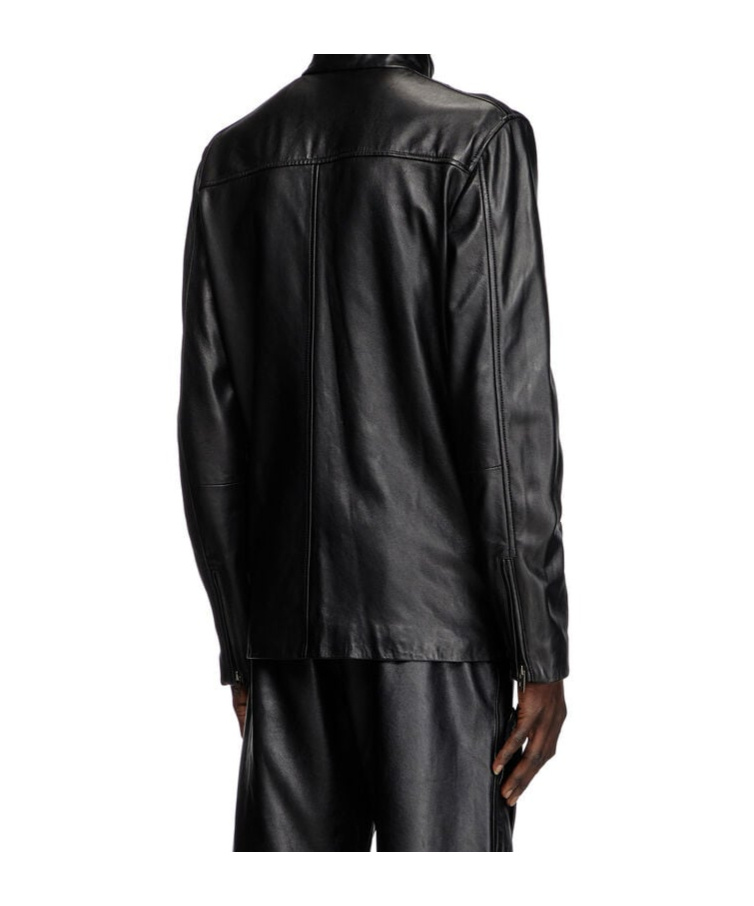 Diesel L-gast Jacket In Black