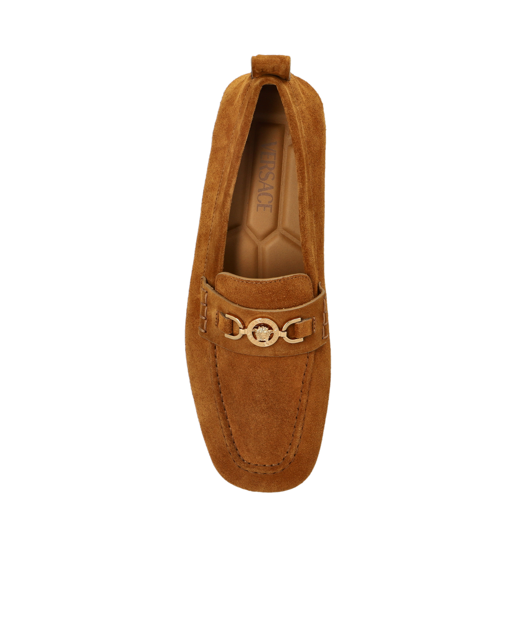 VERSACE VERSACE VILLA MEDUSA-PLAQUE LOAFERS