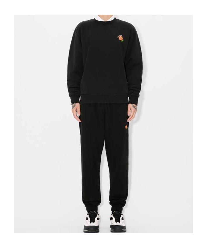 Kenzo Elastic Waist Sweatpants In Black