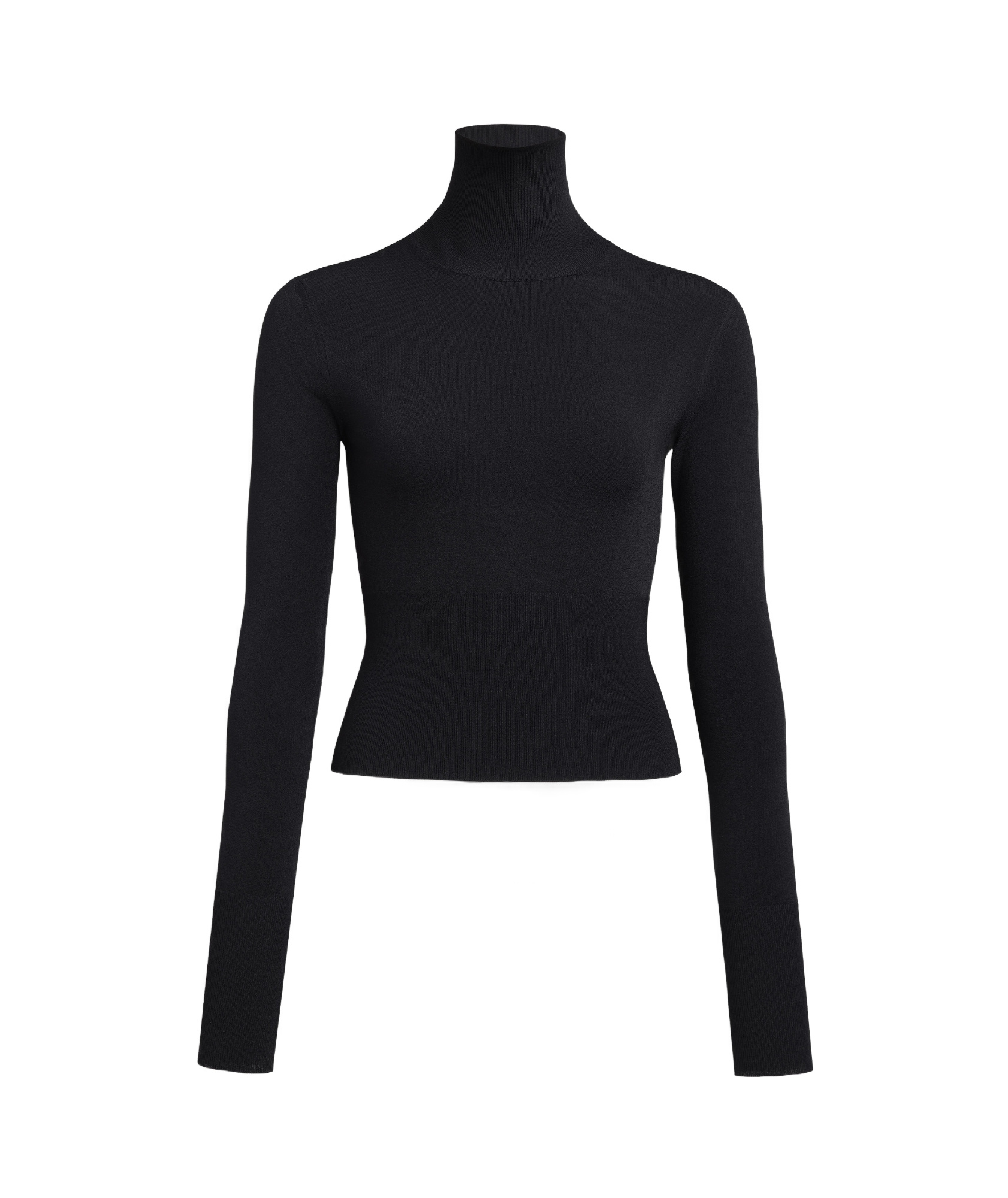 ALAÏA HIGH-NECK SWEATER